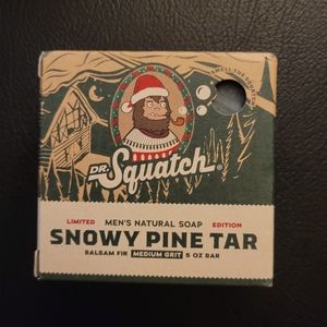 Dr. Squatch Limited Edition Snowy Pine Tar All Natural Soap